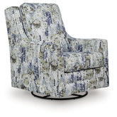 A2Z Furniture - Ashley Furniture - Dustinford Swivel Glider Accent Chair - Swivel Glider Accent Chair / Multi - A3000732